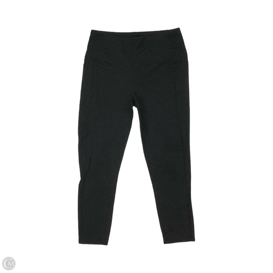 Athletic Leggings Capris By Skechers In Black, Size: L