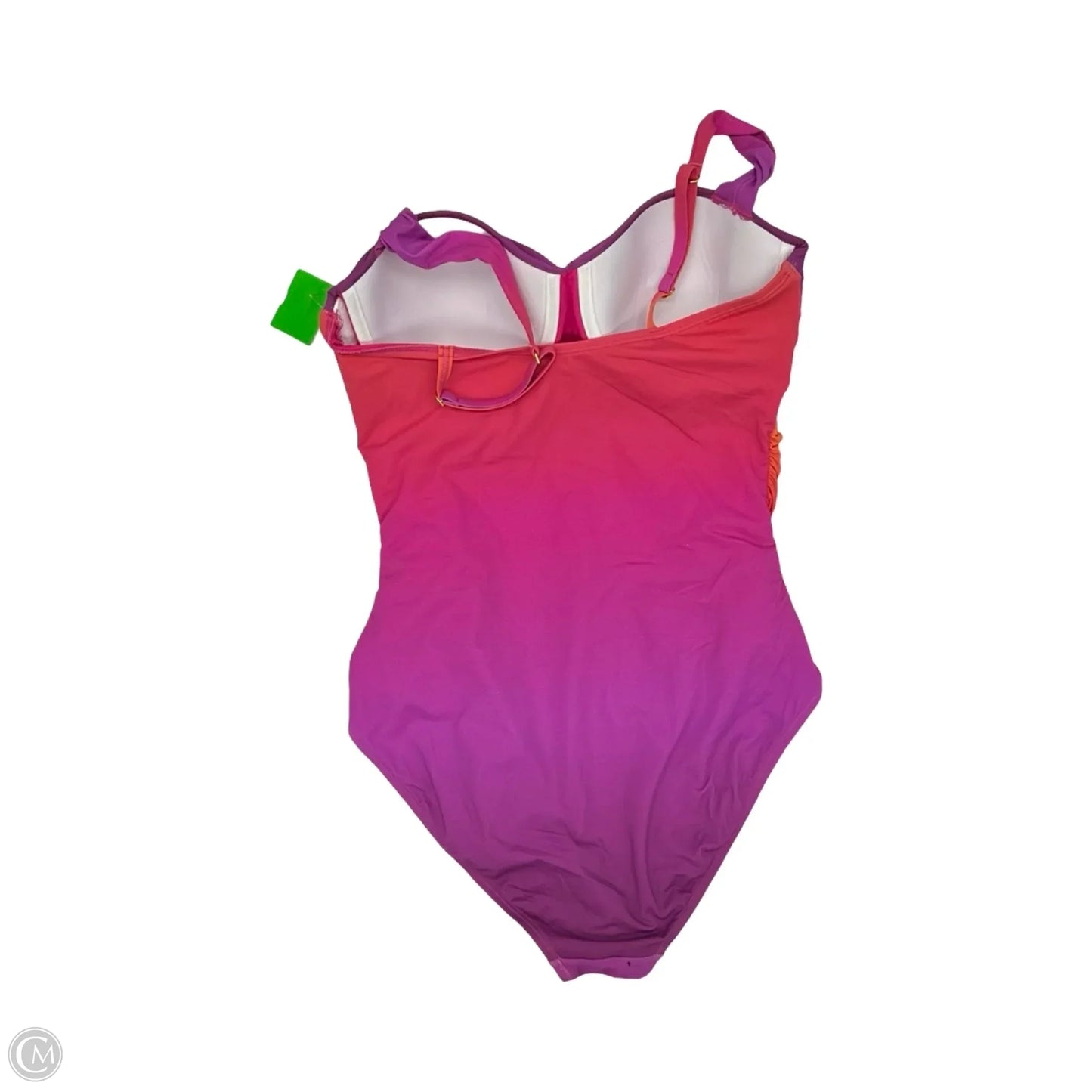 Swimsuit By Bleu In Orange & Purple, Size: 12