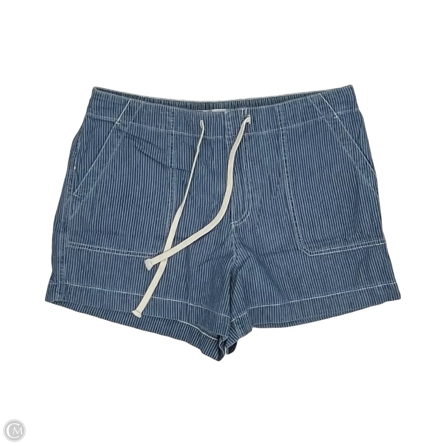 Shorts By Loft In Blue Denim, Size: L