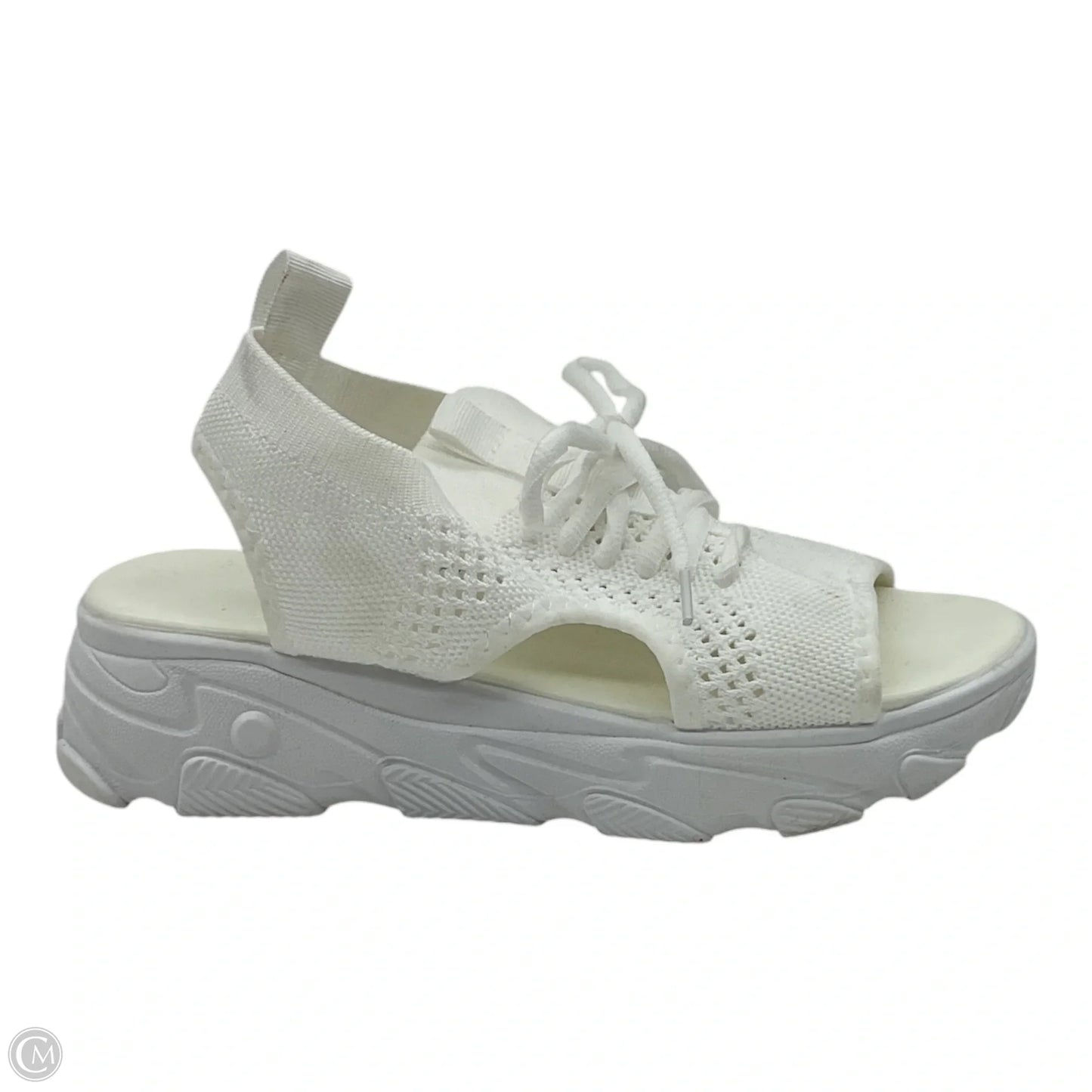 Sandals Flats By Cmf In White, Size: 7.5