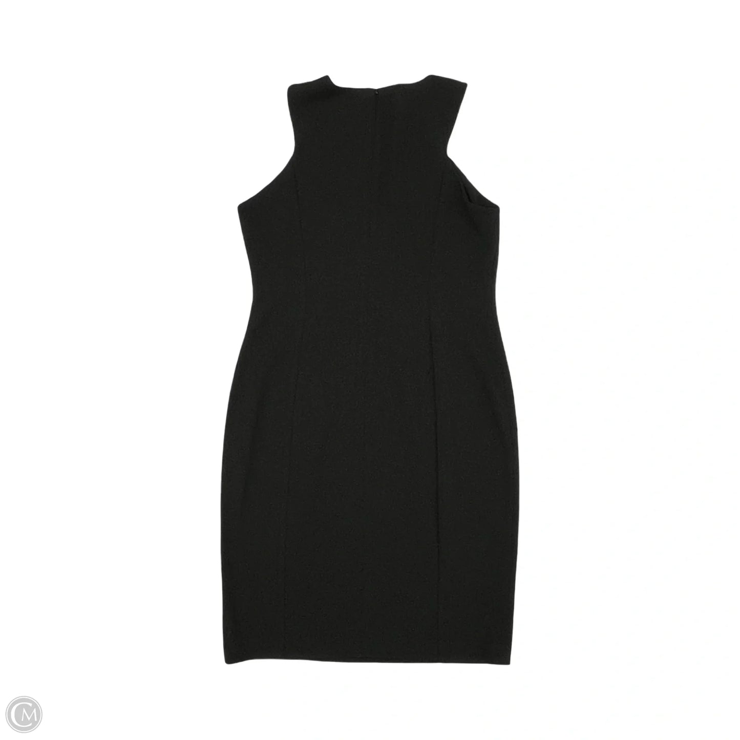 Dress Work By Calvin Klein In Black, Size: 12