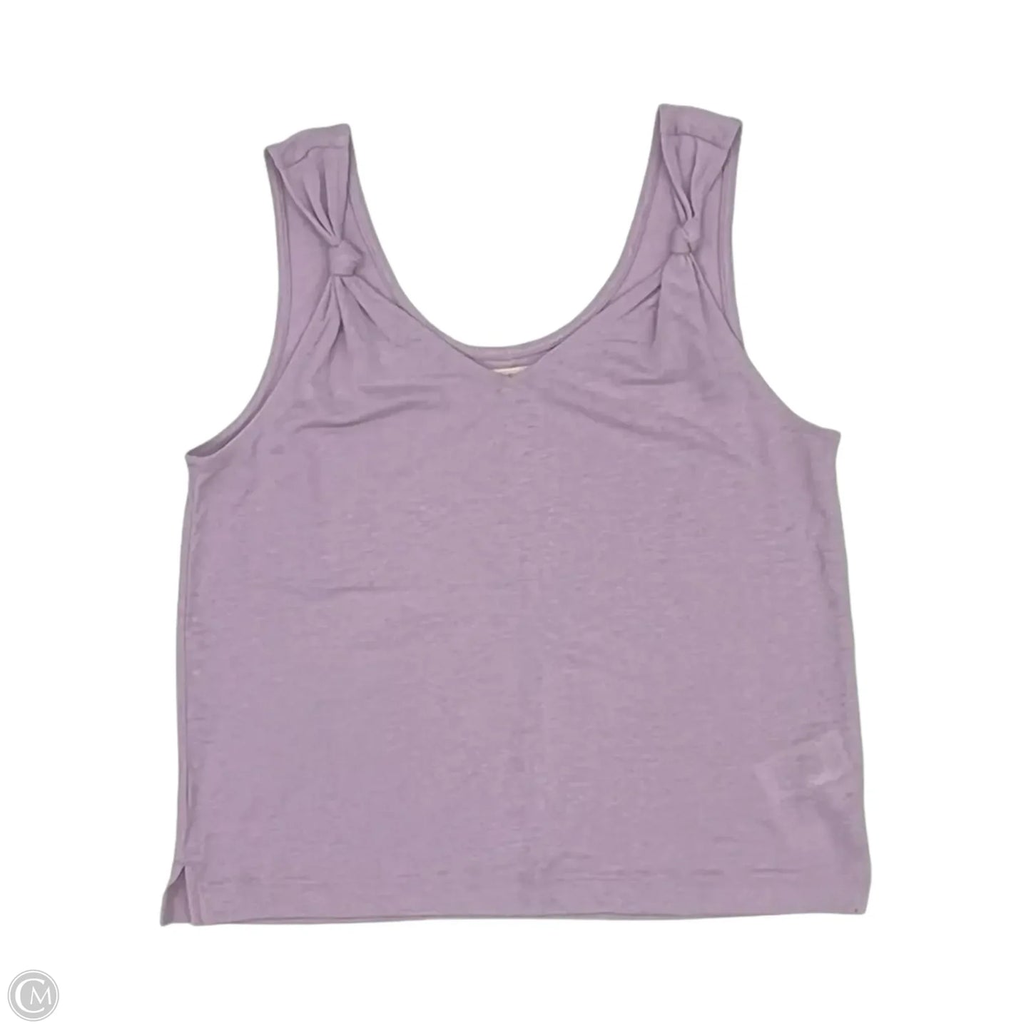 Top Sleeveless By Madewell In Purple, Size: S