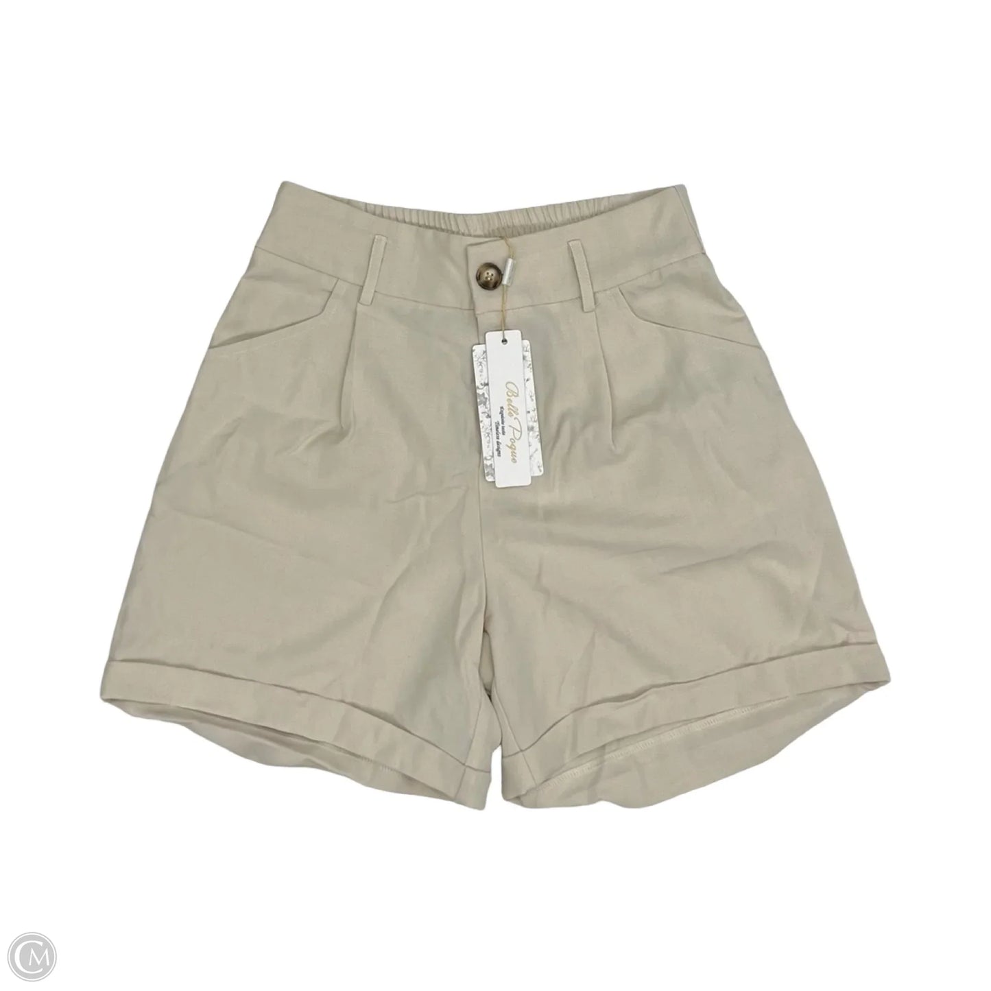 Shorts By Clothes Mentor In Cream, Size: S