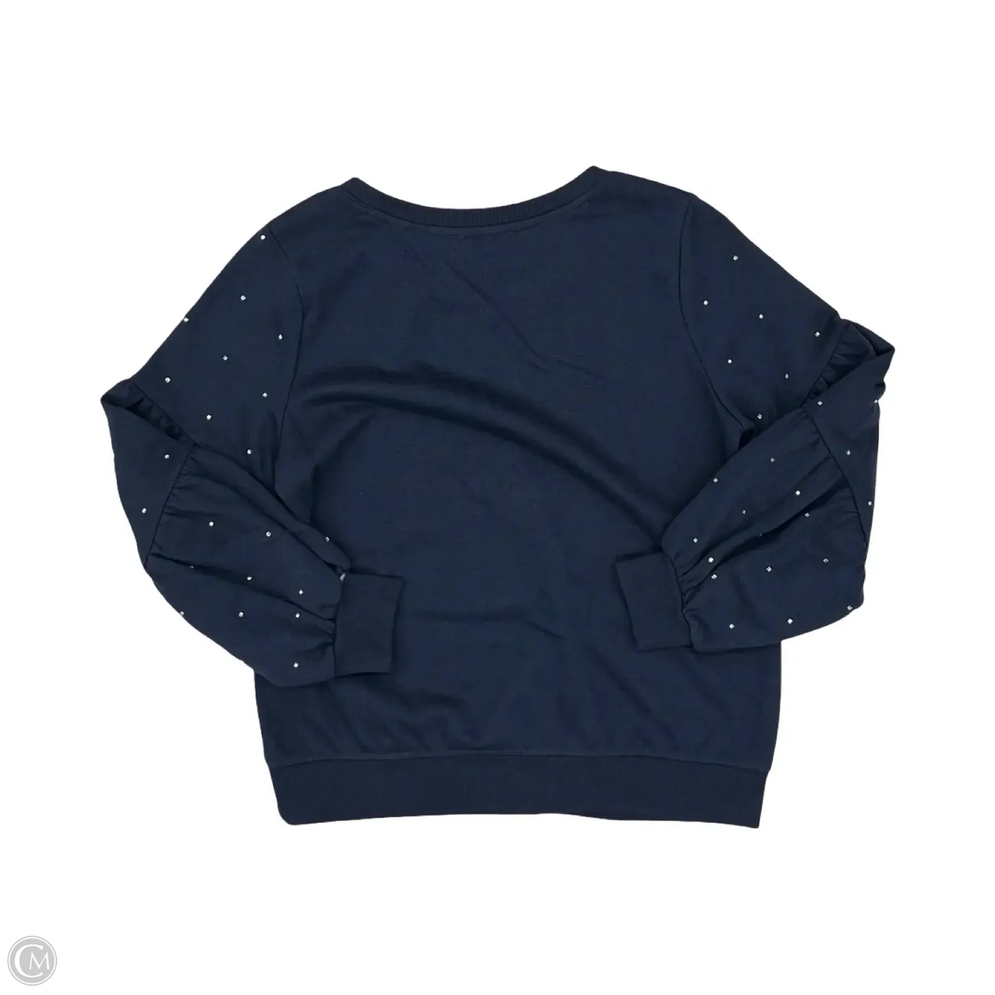Sweatshirt Crewneck By Democracy In Navy, Size: S