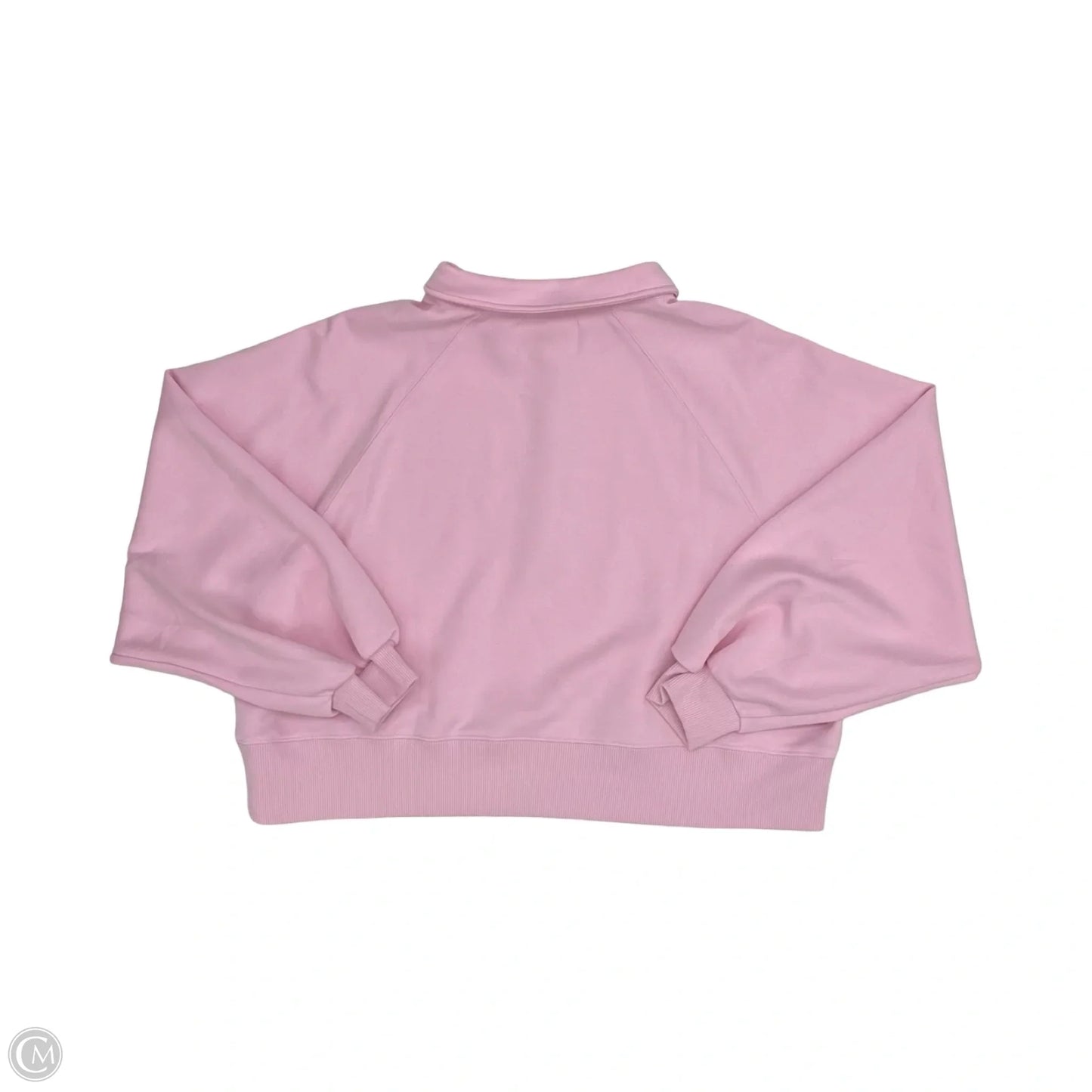 Sweatshirt Collar By Simply Southern In Pink, Size: M