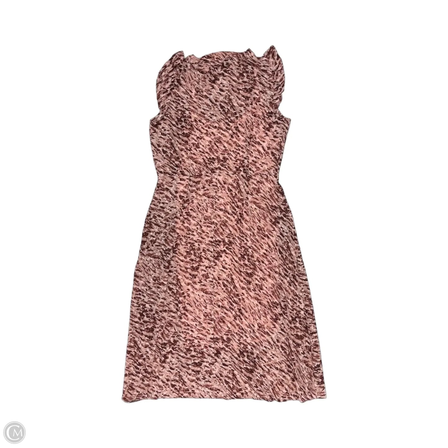 Dress Party Midi By Simply Vera In Maroon, Size: M
