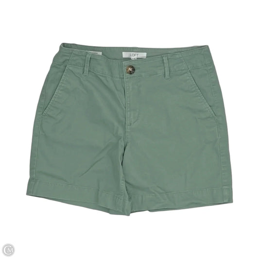 Shorts By Loft In Green, Size: 2