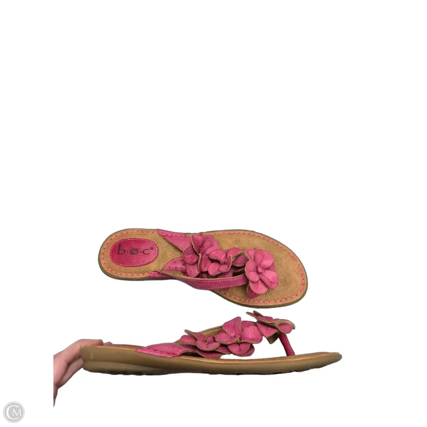 Sandals Flip Flops By Boc In Pink, Size: 8
