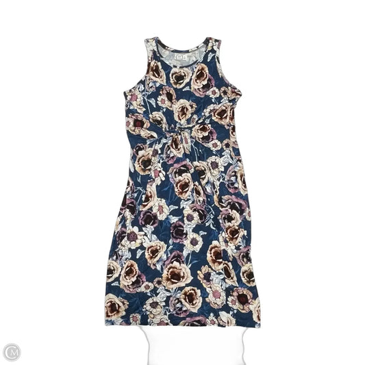 Dress Party Midi By Maurices In Floral Print, Size: Xl
