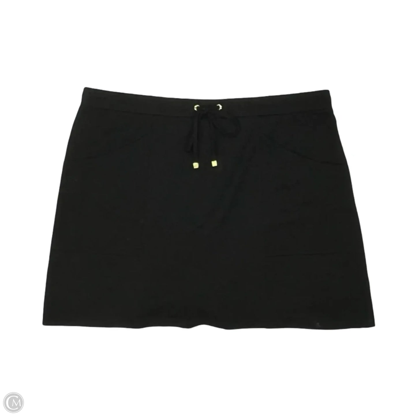 Skort By Anne Klein In Black, Size: L