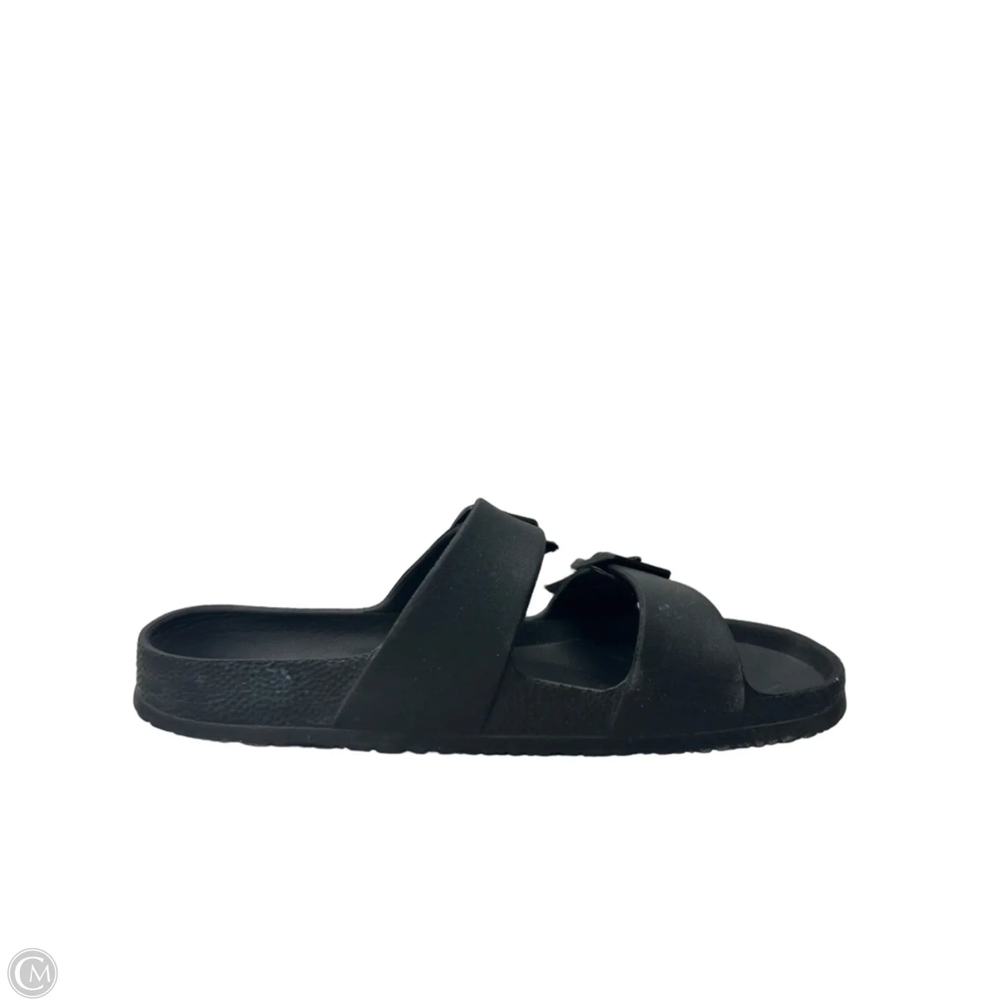 Sandals Flats By Shade & Shore In Black, Size: 9
