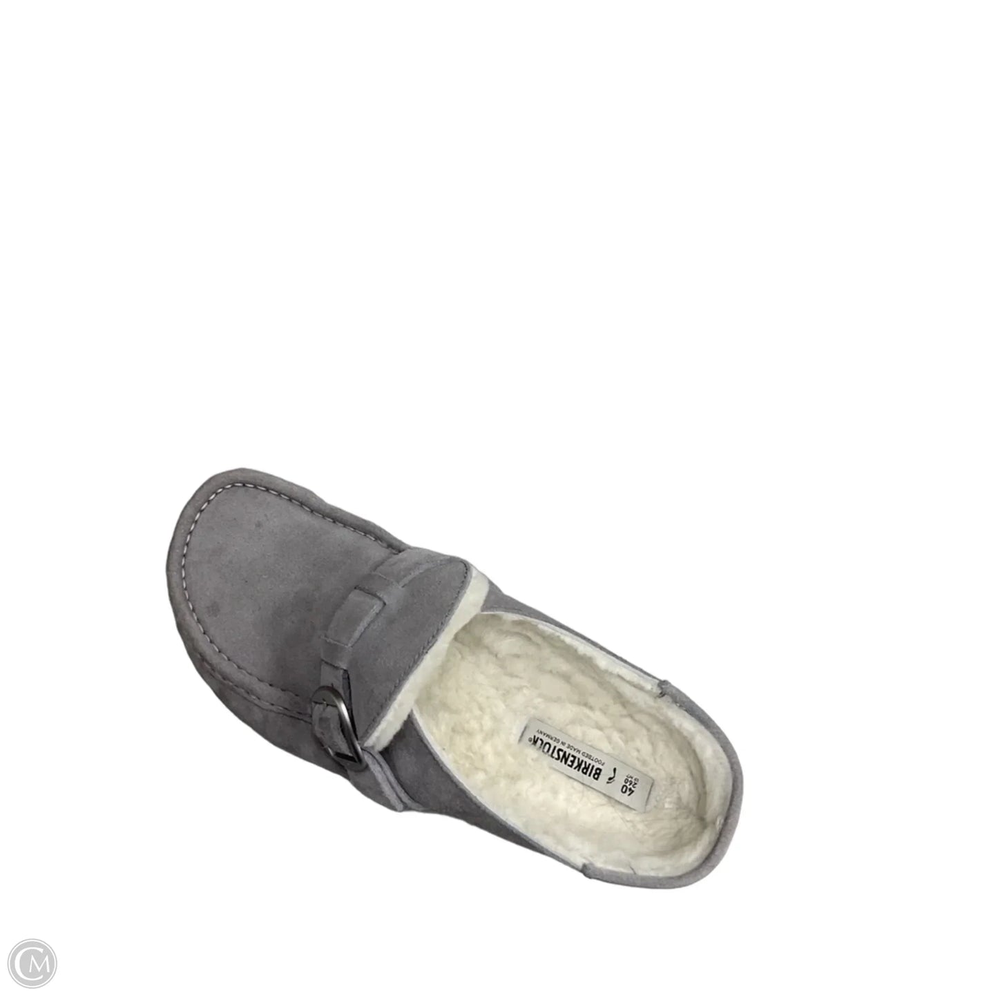 Shoes Flats By Birkenstock In Grey, Size: 9.5