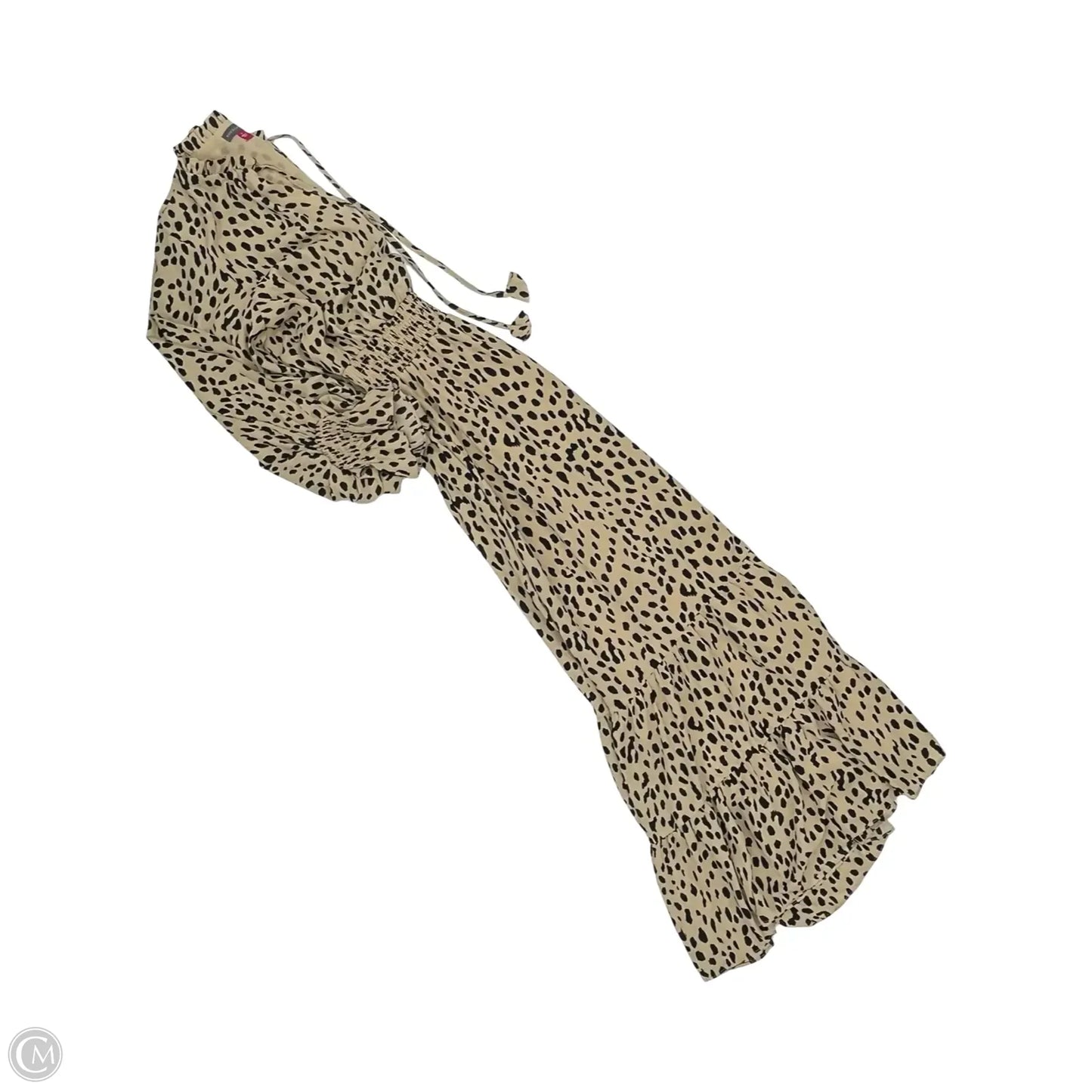 Dress Party Long By Vince Camuto In Animal Print, Size: S