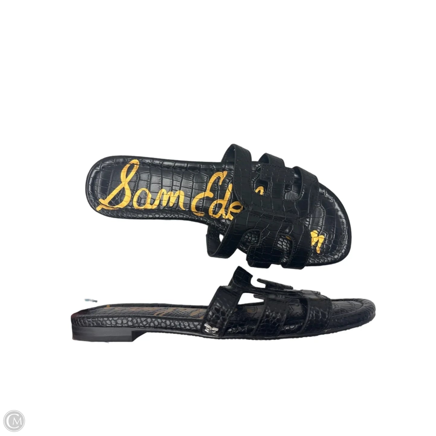 Sandals Flats By Sam Edelman In Black, Size: 6.5