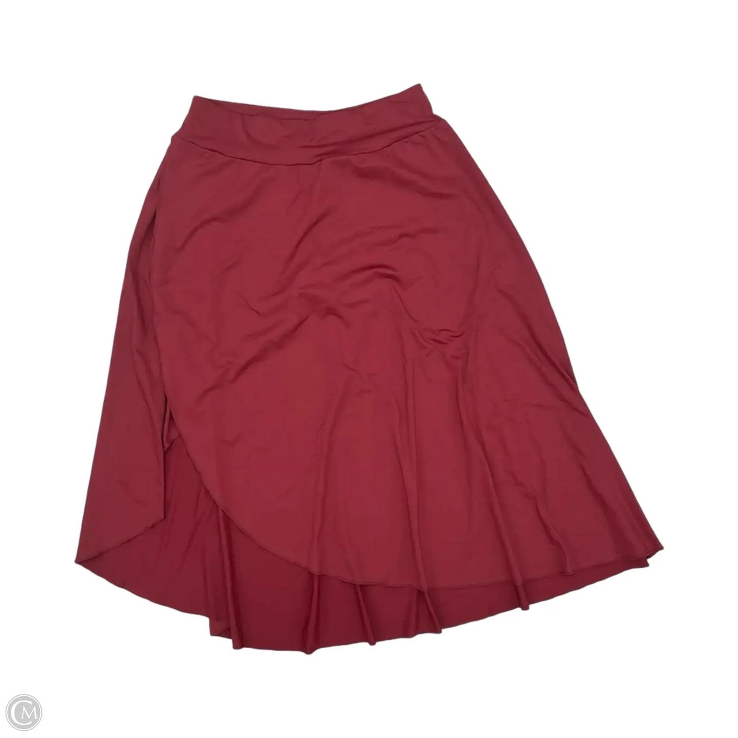 Skirt Midi By Cme In Red, Size: 1x