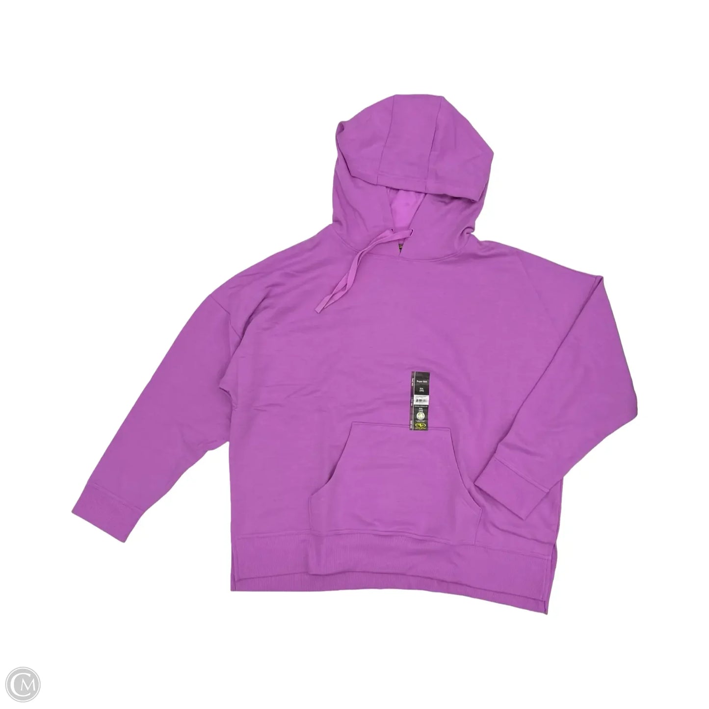 Athletic Sweatshirt Hoodie By Athletic Works In Purple, Size: Xxl