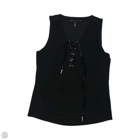 Blouse Sleeveless By White House Black Market In Black, Size: Xs