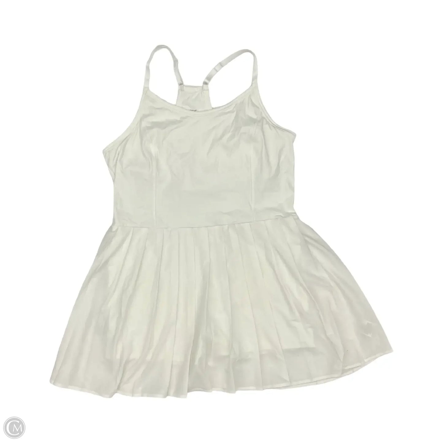 Athletic Dress By Love & Sports In White, Size: Xxl