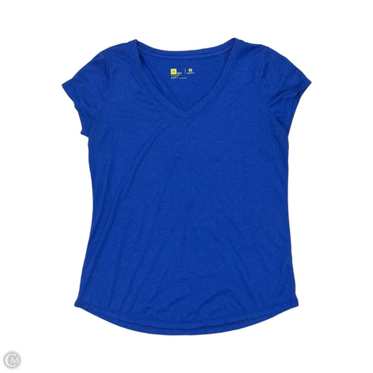 Athletic Top Short Sleeve By Xersion In Black, Size: M