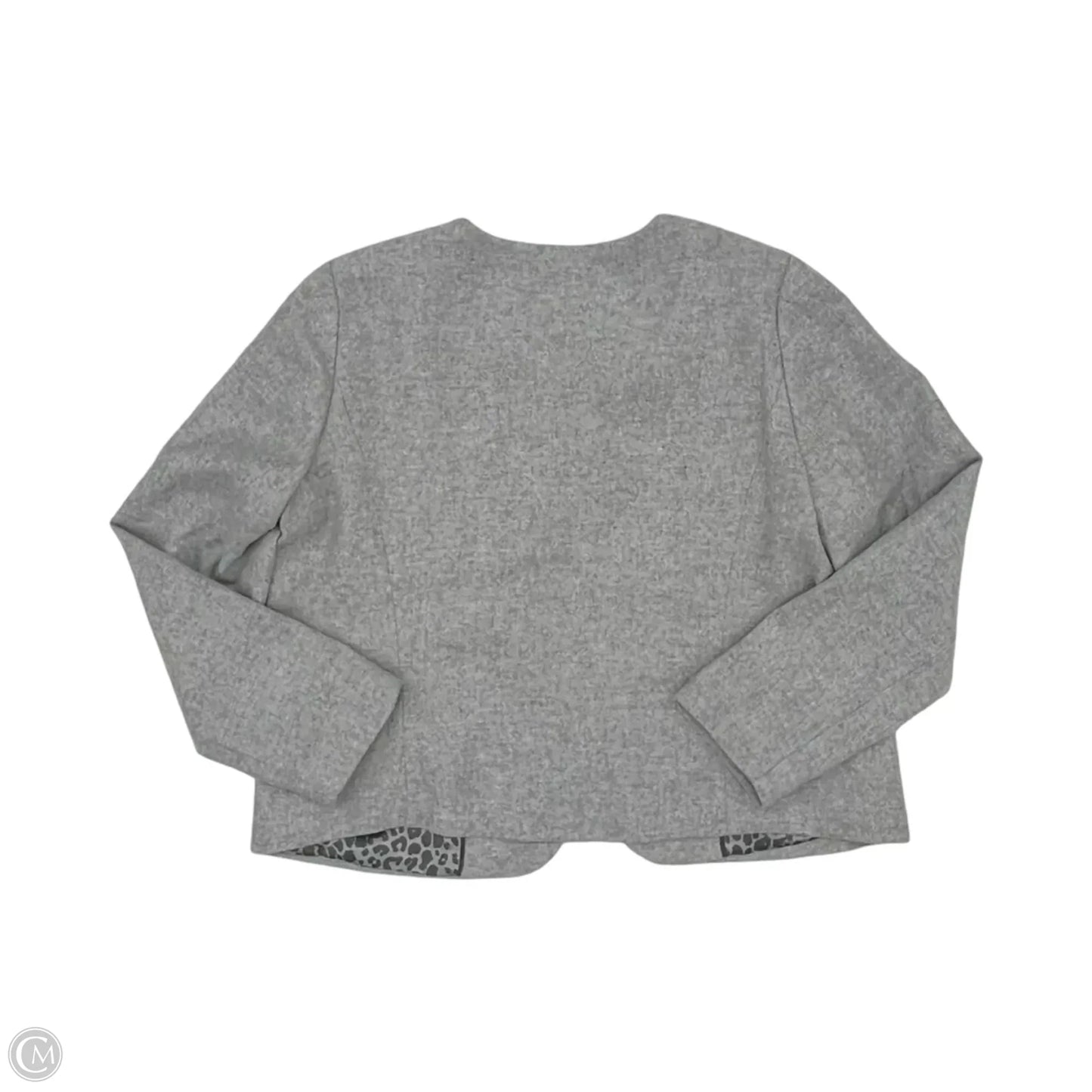 Blazer By Talbots In Grey, Size: 16