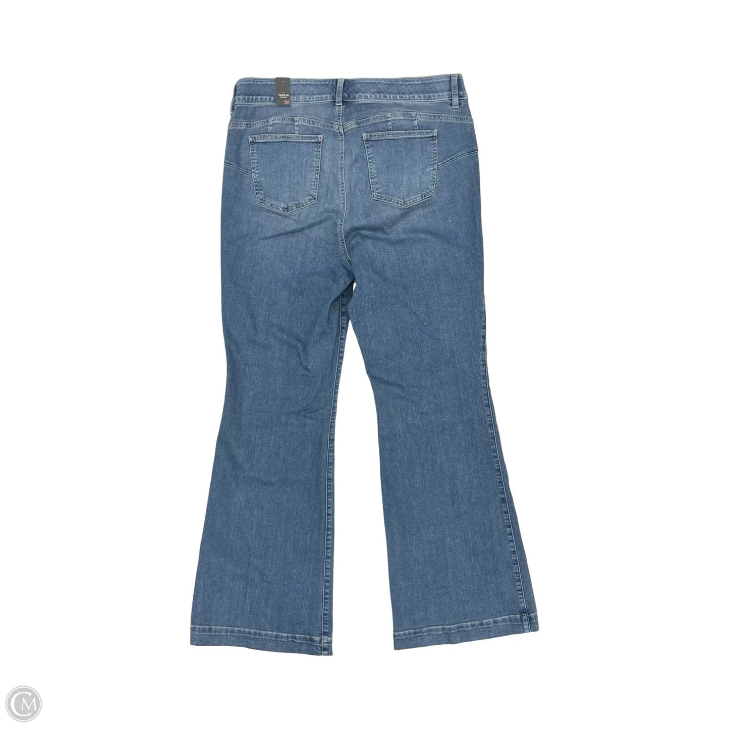 Jeans Boot Cut By Torrid In Blue Denim, Size: 20