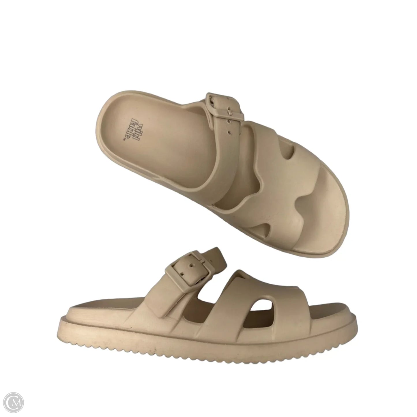 Sandals Flats By Wild Fable In Tan, Size: 8