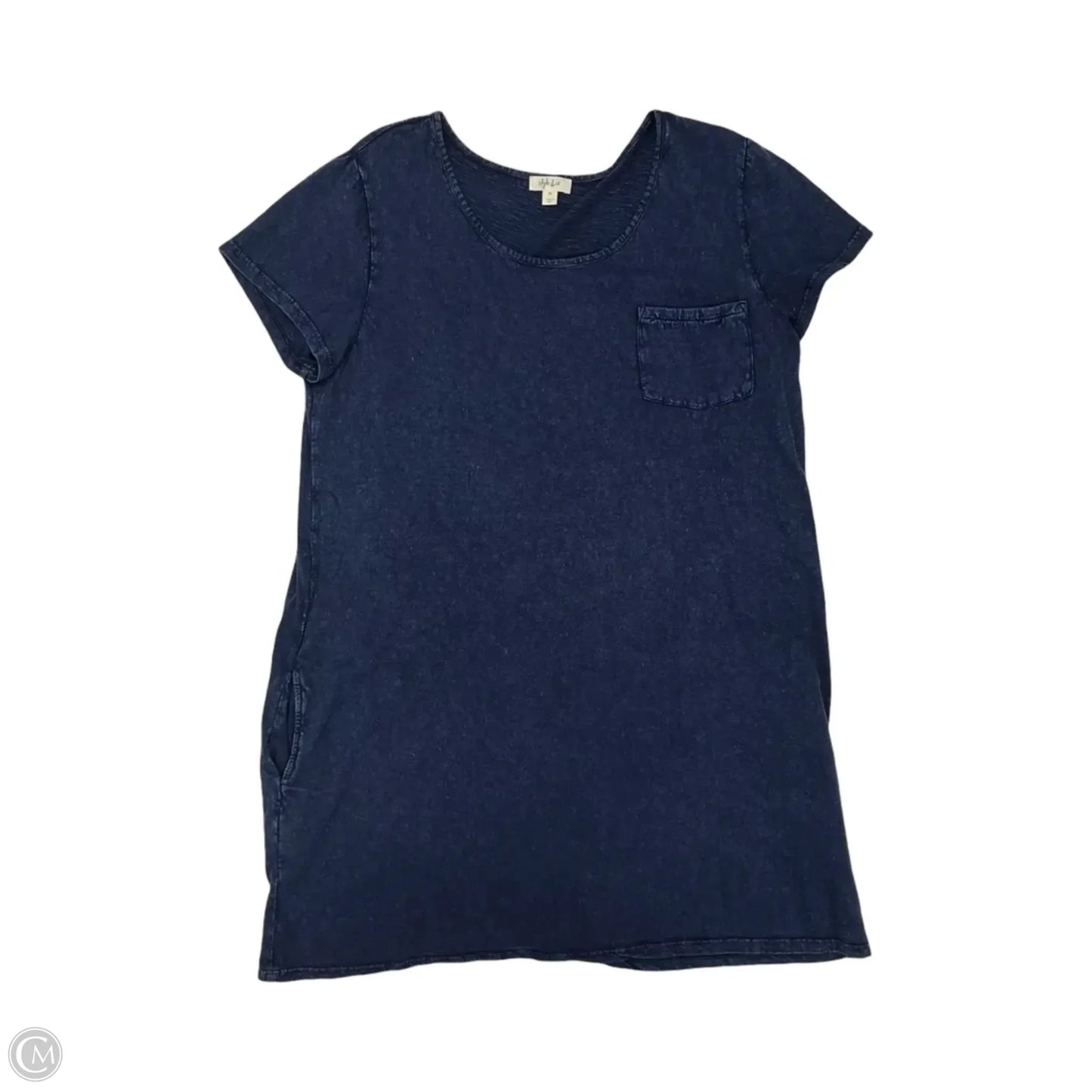 Dress Casual Short By Style And Company In Blue, Size: Xl