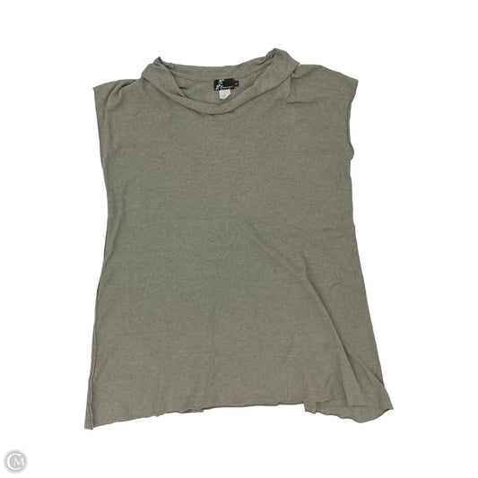 Tunic Sleeveless By Fenini In Grey, Size: L