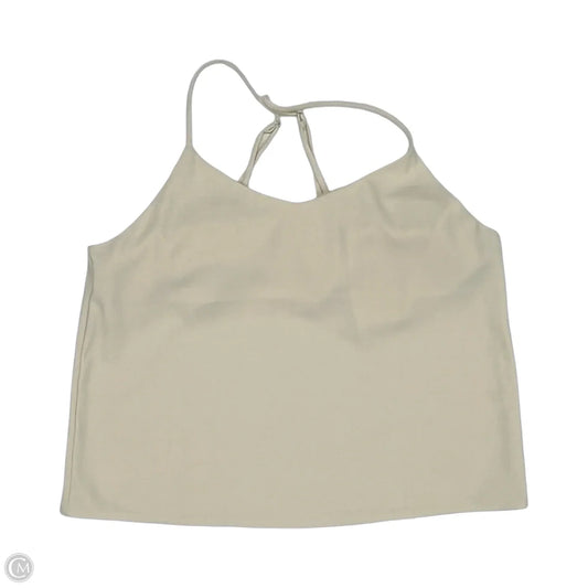 Blouse Sleeveless By Mod Ref In Cream, Size: L