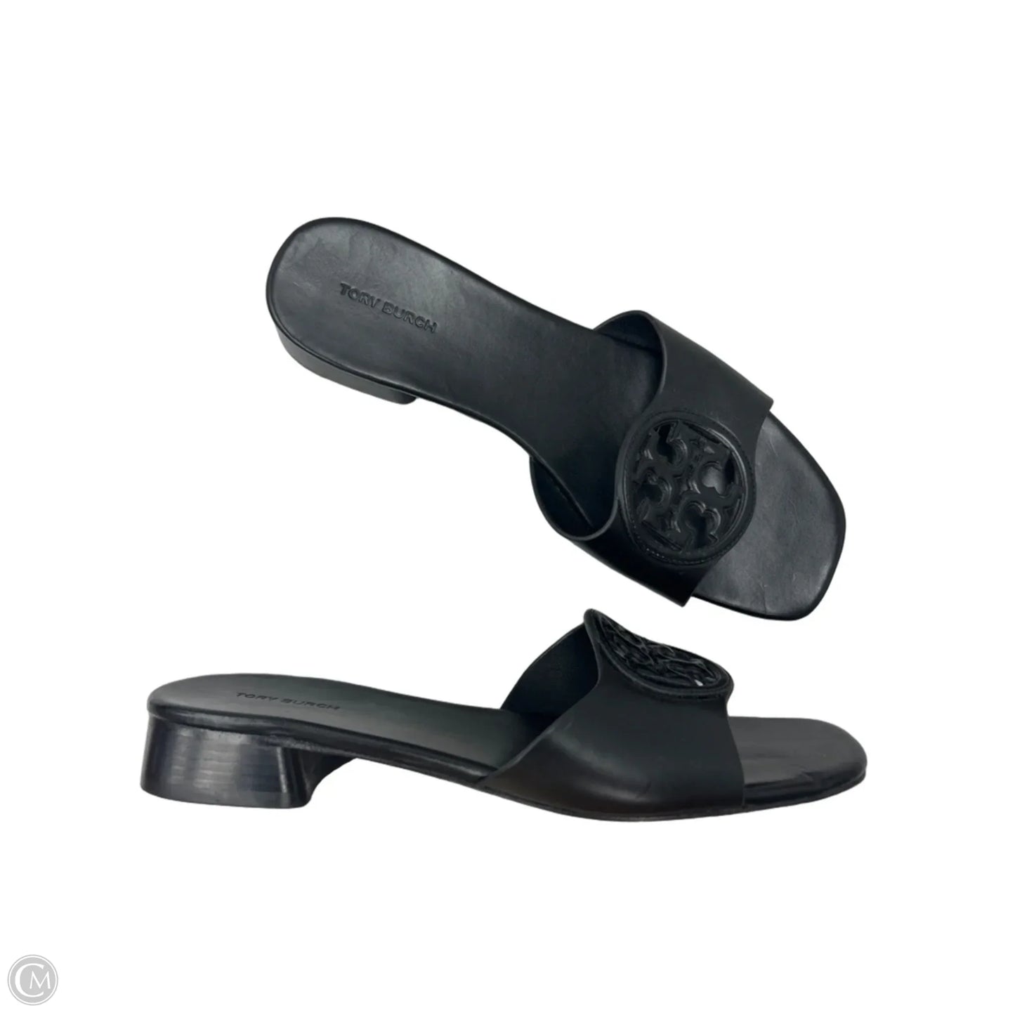 Sandals Designer By Tory Burch In Black, Size: 9