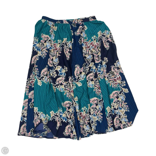 Skirt Maxi By Cupio In Floral Print, Size: Xl