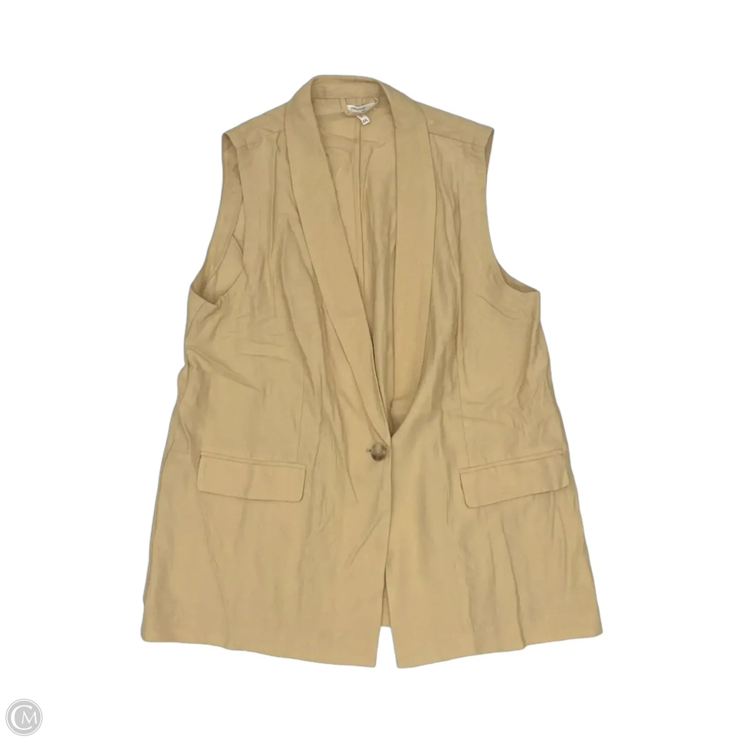 Vest Other By Maurices In Gold, Size: Xxl