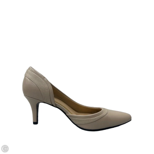 Shoes Heels Stiletto By Kelly And Katie In Tan, Size: 9.5