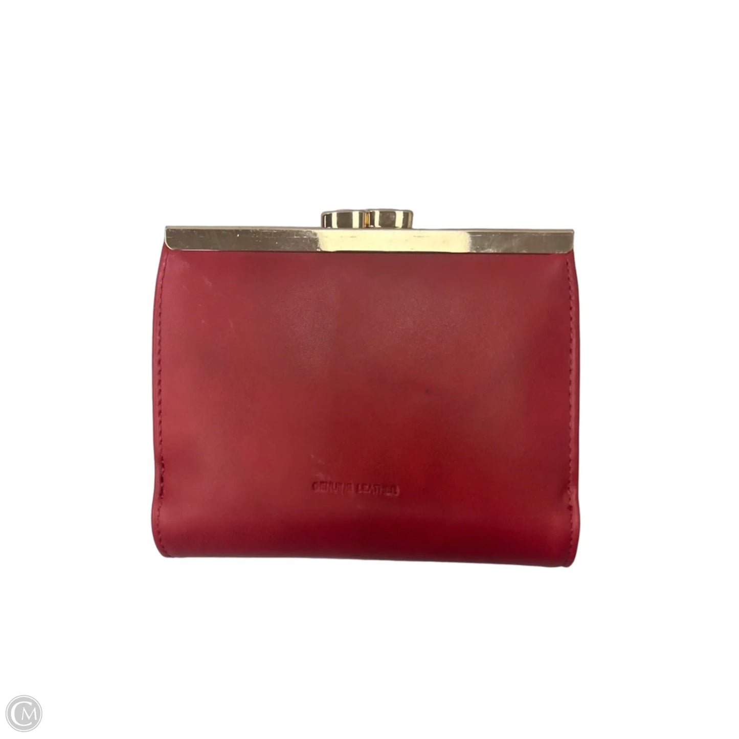 Wallet Leather By Clothes Mentor, Size: Medium