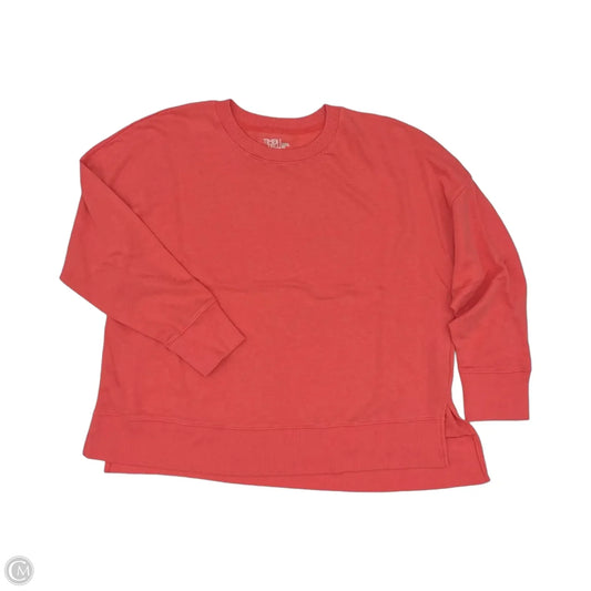 Sweatshirt Crewneck By Time And Tru In Pink, Size: Xxxl