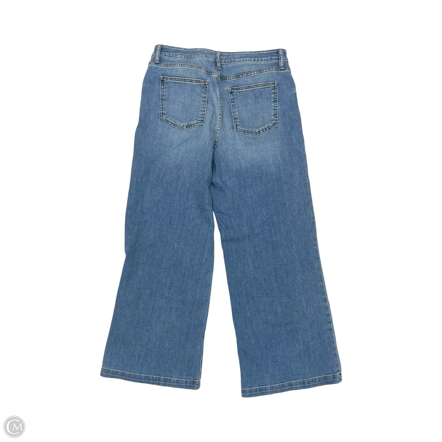 Jeans Wide Leg By Kut In Blue Denim, Size: 10