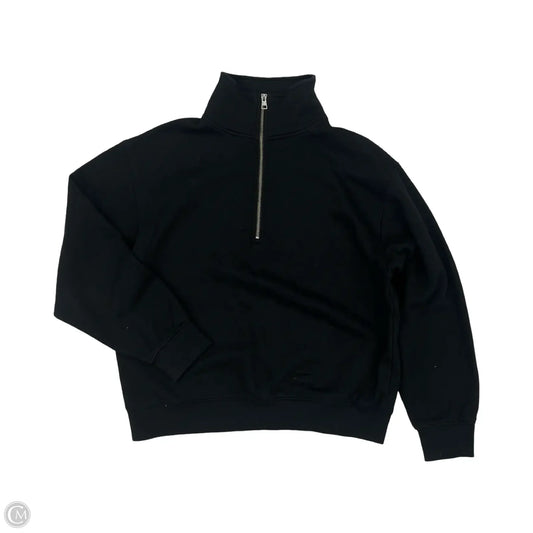 Sweatshirt Collar By Universal Thread In Black, Size: M