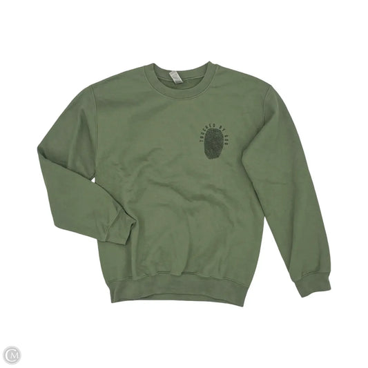 Sweatshirt Crewneck By Gildan In Green, Size: S