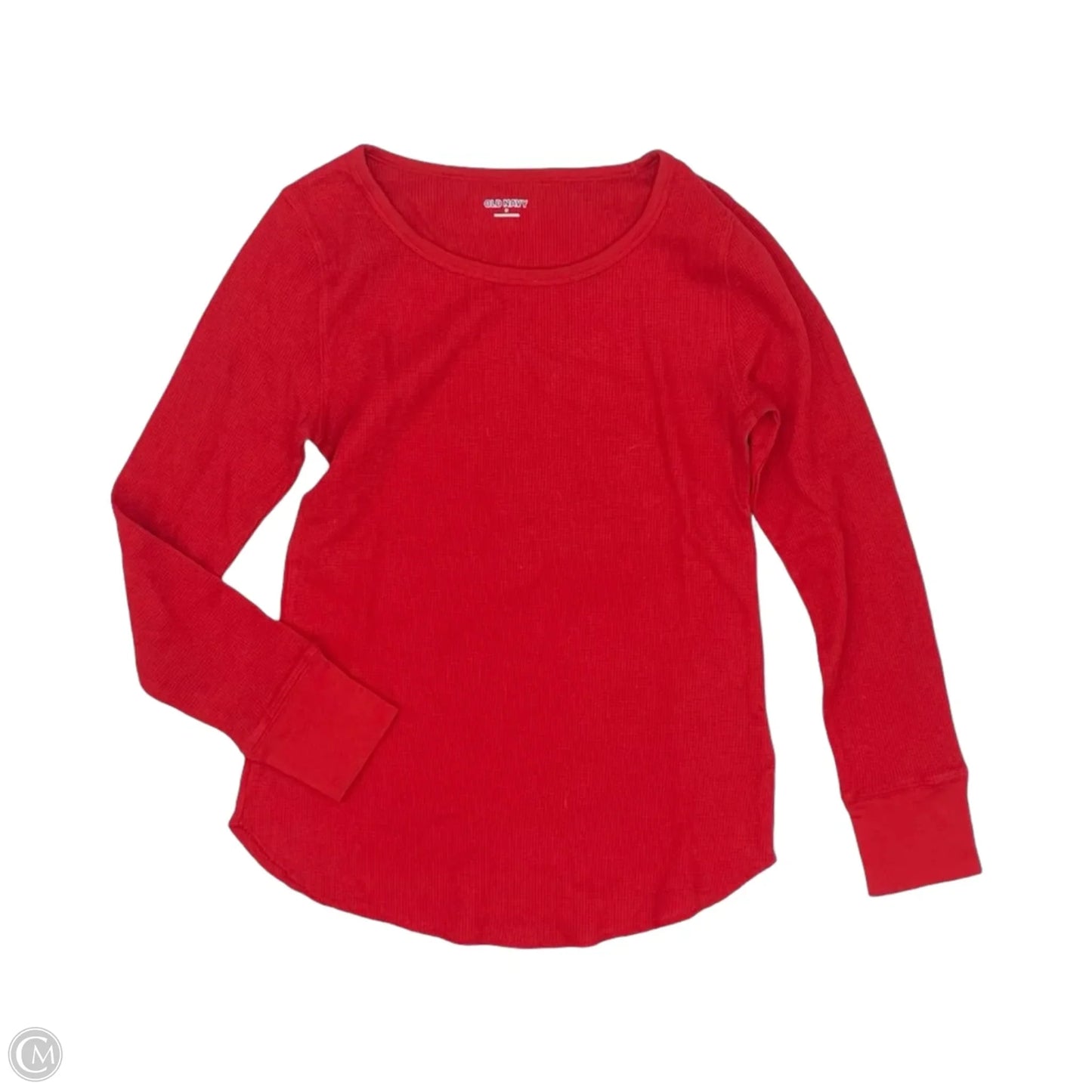 Top Long Sleeve By Old Navy In Red, Size: M