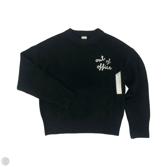 Sweater By A New Day In Black, Size: M