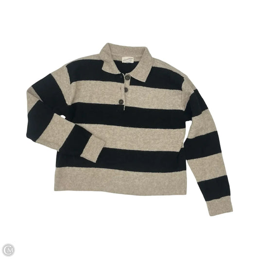 Sweater By Universal Thread In Black & Tan, Size: M