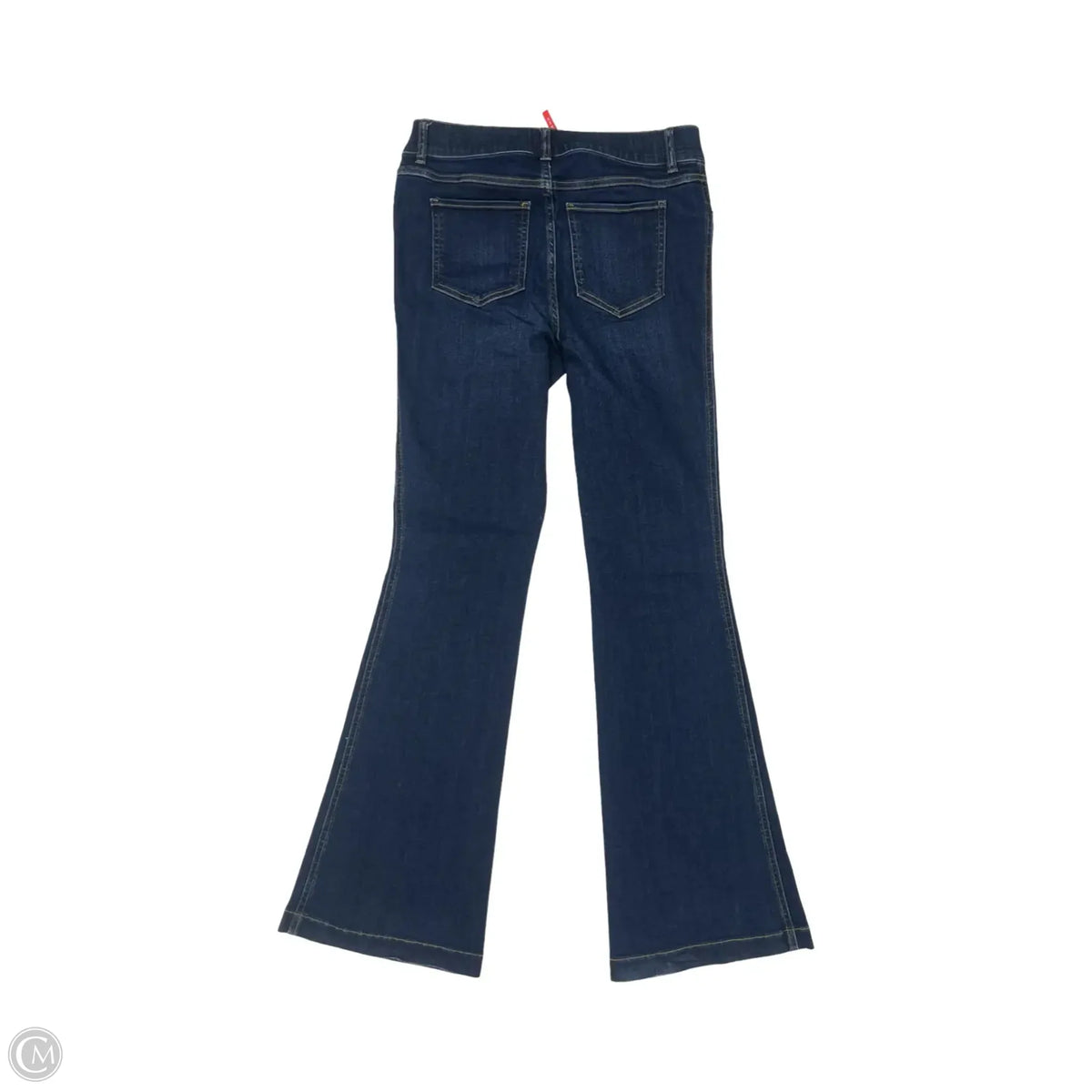 Jeans Flared By Spanx In Blue Denim, Size: M