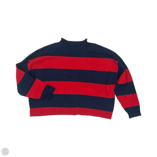 Sweater By Sonoma In Blue & Red, Size: M
