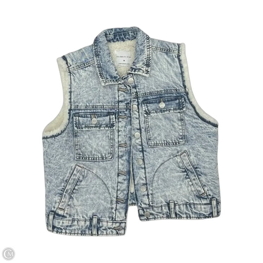 Vest Fleece By Celebrity Pink In Blue Denim, Size: M