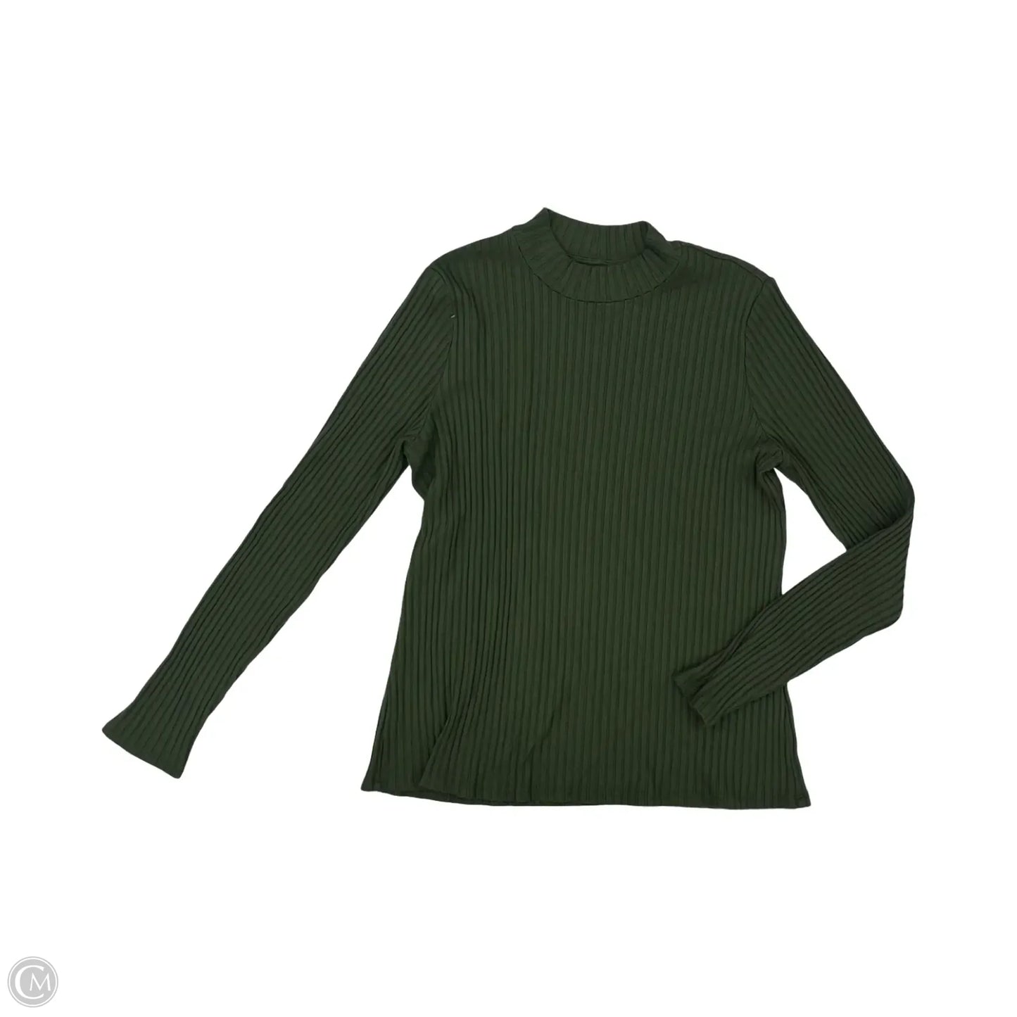 Top Long Sleeve By Liverpool In Green, Size: Xl