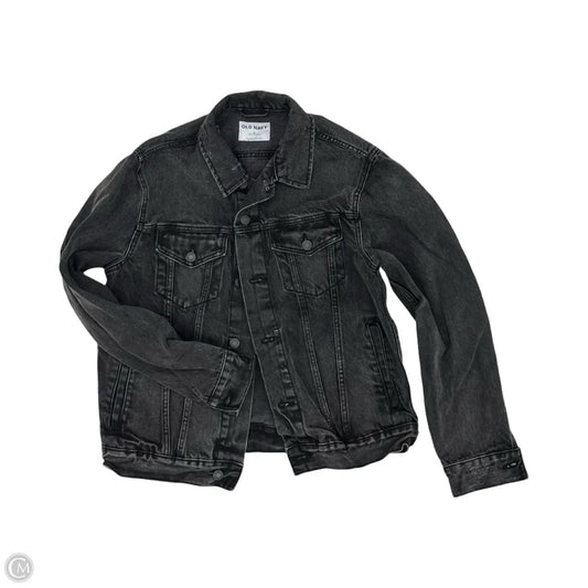 Jacket Denim By Old Navy In Black Denim, Size: M