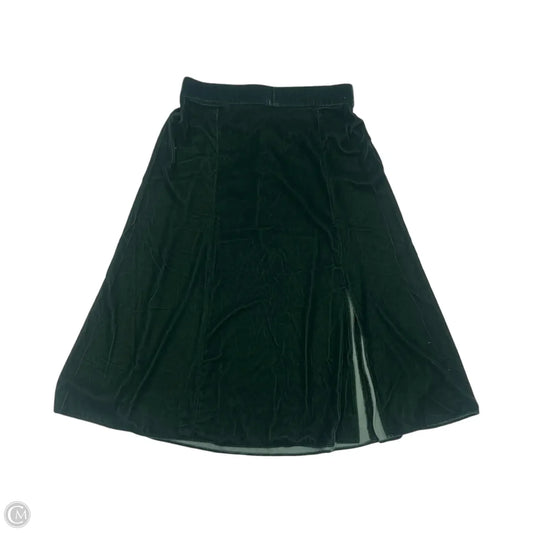 Skirt Midi By J. Crew In Green, Size: M
