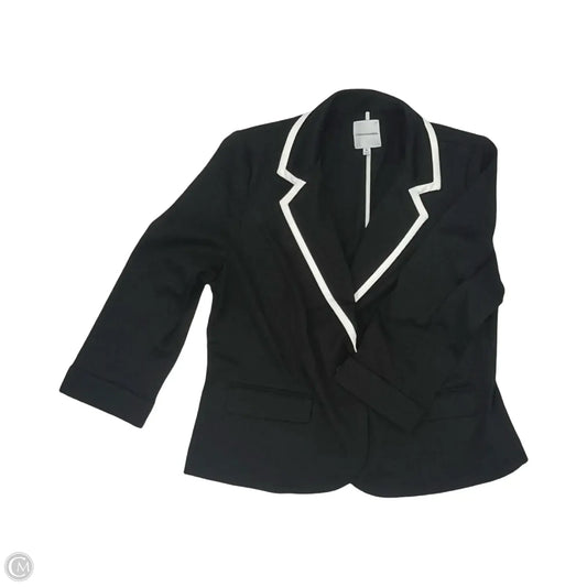 Blazer By Catherine Malandrino In Black, Size: Xl