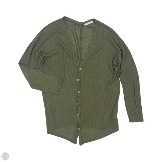 Cardigan By Active Usa In Green, Size: L