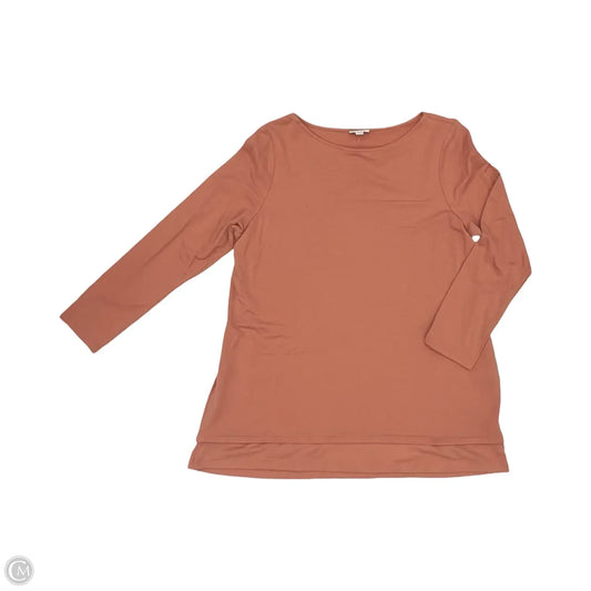 Top Long Sleeve By Pure Jill In Orange, Size: Xl